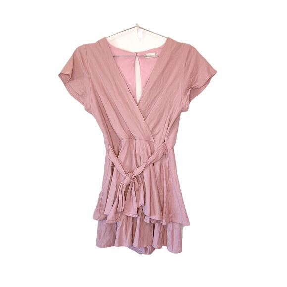 Altar'd State Pants - Altar'd State Pink Formal Romper Size Small